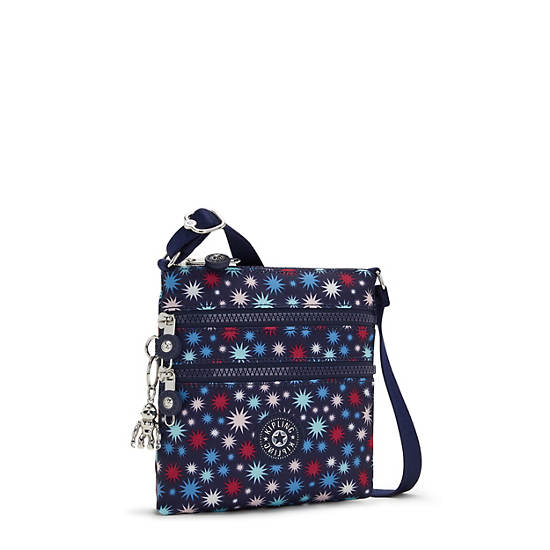 Kipling Alvar Extra Small Printed Mini Väska Blå | SE 1902ZU